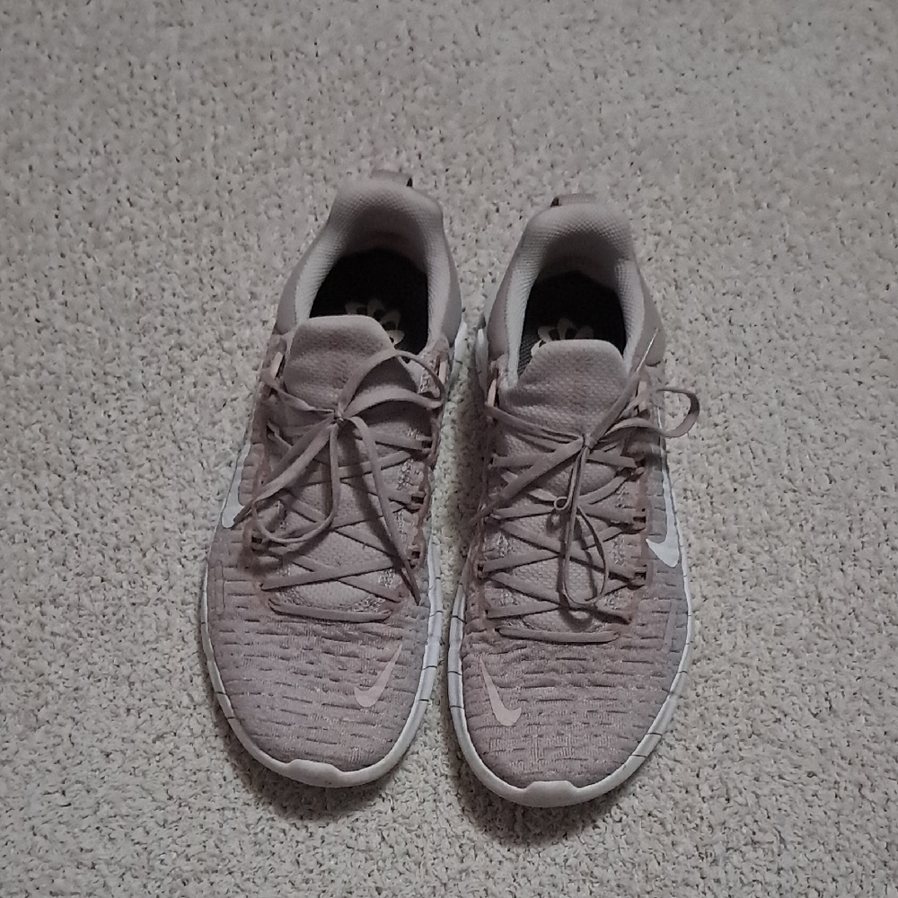 Stylish Beige Athletic Sneakers